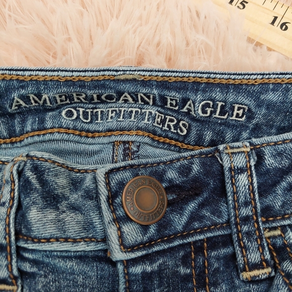 American Eagle Outfitters Hi Rise Jegging Crop Super Stretch- Size 0 - Picture 3 of 10